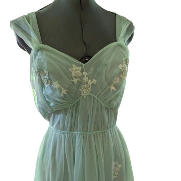Vintage Other - women's vintage‎ Artemis blue  nightgown